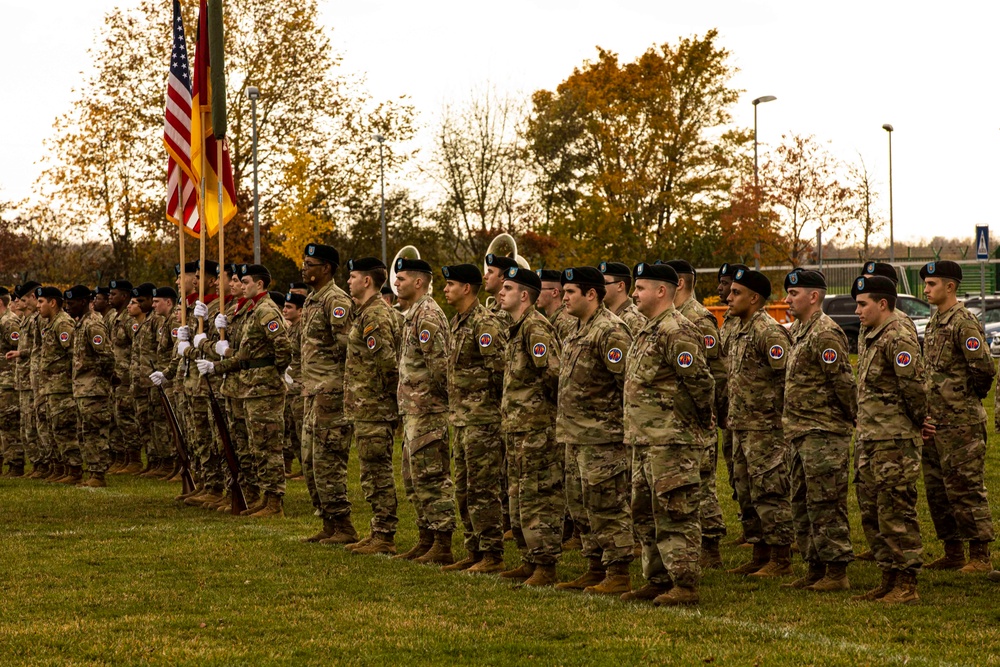56th Artillery Command reactivation ceremony