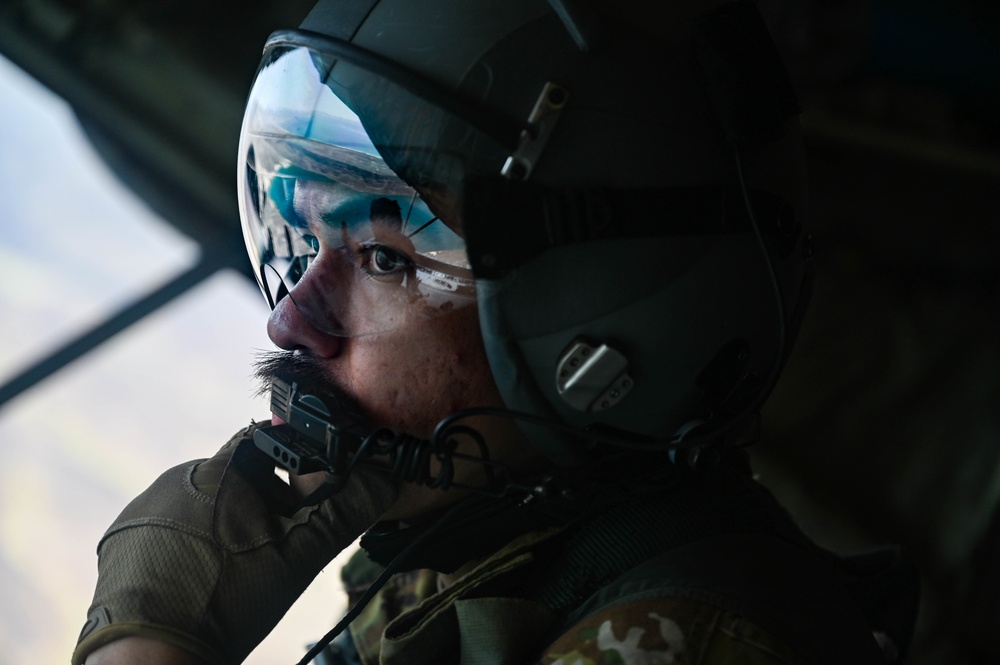 75th EAS flies over East Africa
