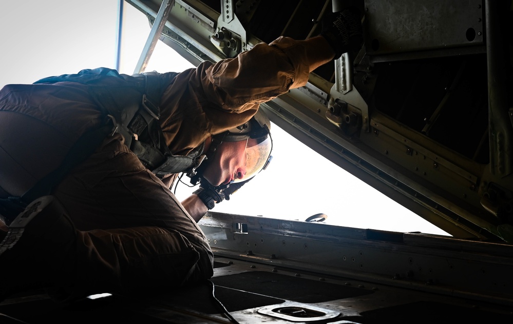 VMGR-352 preform aerial operations over East Africa