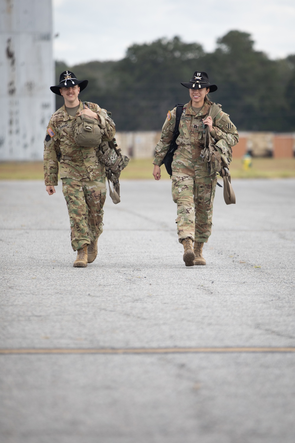 3rd Combat Aviation Brigade conducts aerial gunnery with new AH-64E Apaches.