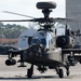 3rd Combat Aviation Brigade conducts aerial gunnery with new AH-64E Apaches.