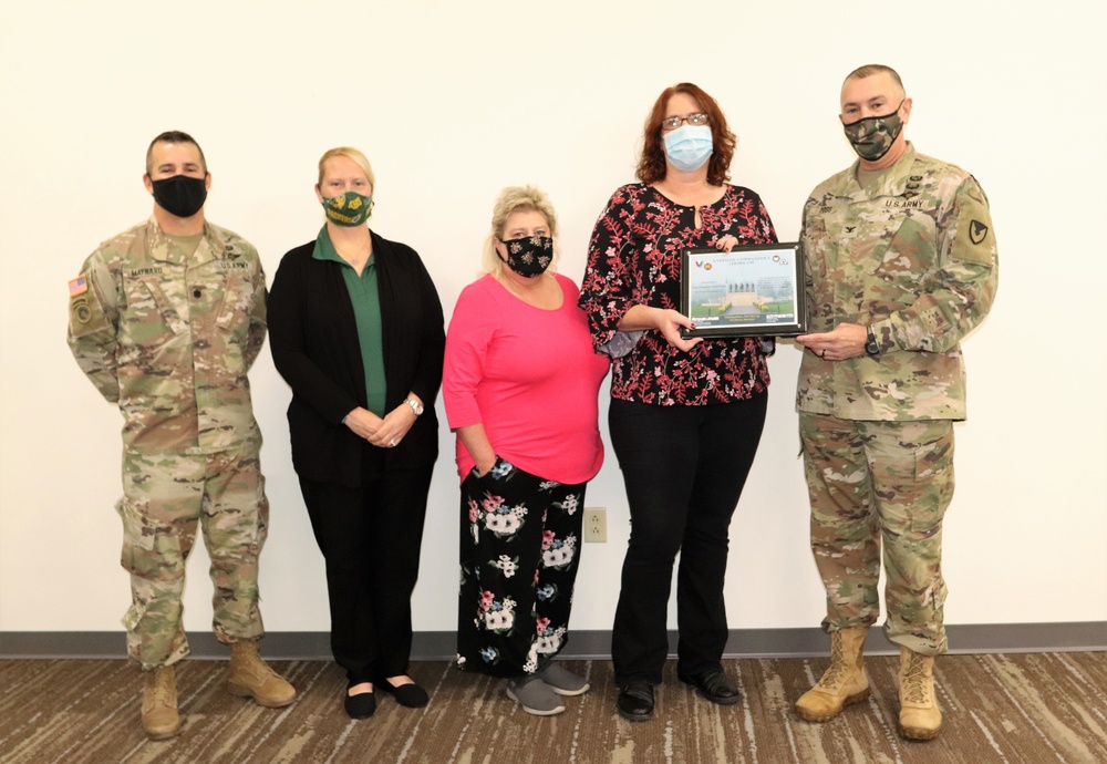 Fort McCoy's Army Emergency Relief campaign leaders recognized