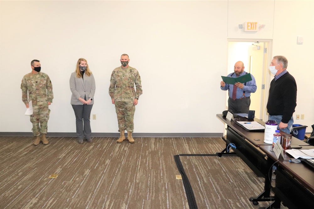 Fort McCoy RMO employee recognized for supporting Fort Devens operations