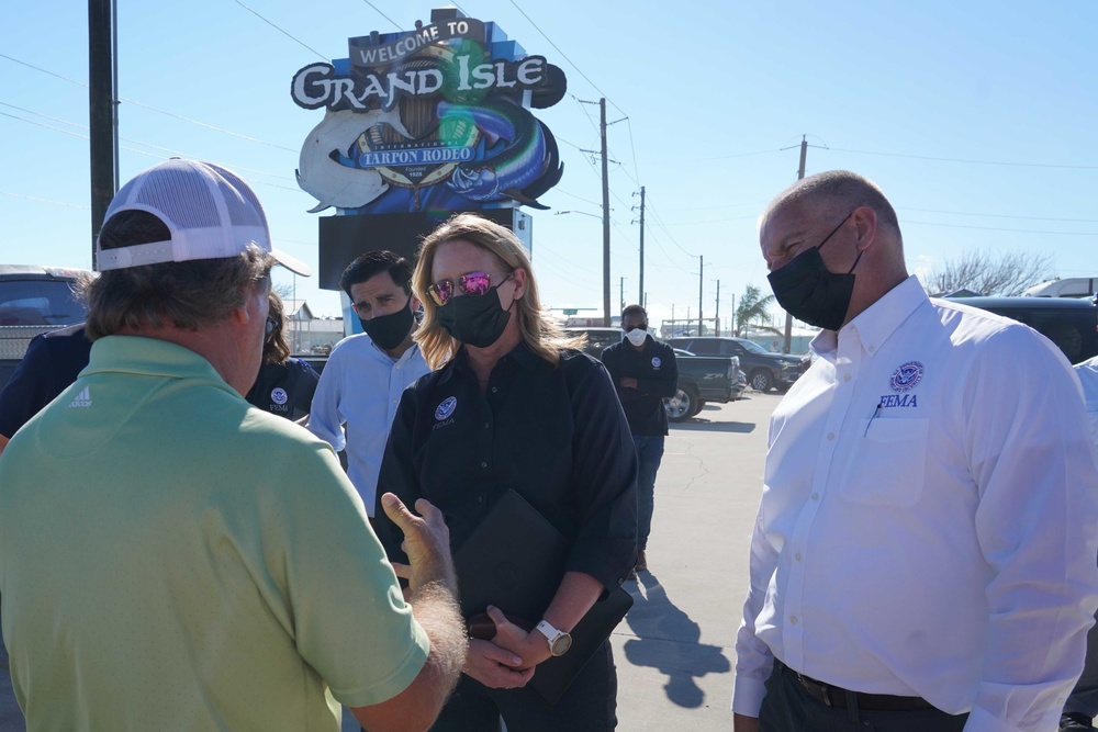 Hurricane Ida: FEMA and Regional Administrator Meet with State Officials