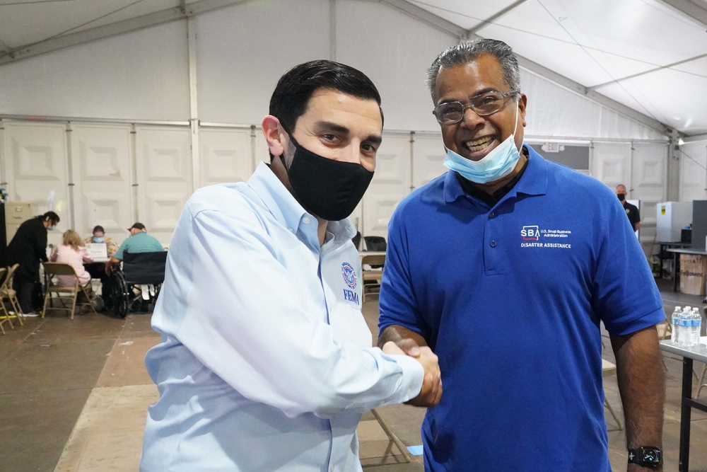 Hurricane Ida: FEMA Administrator Visits  Houma Disaster Recovery Center