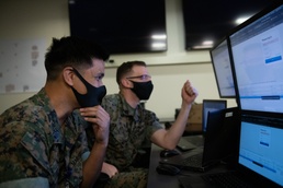U.S. Marines Compete in Marine Corps "Capture the Flag" Cyber Games 2021