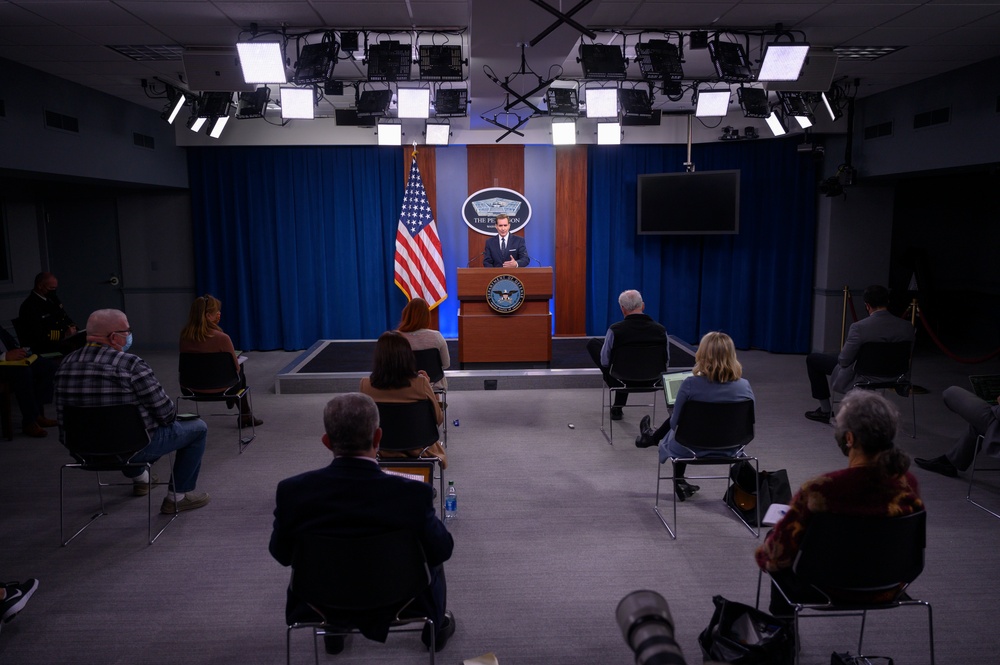 DVIDS - Images - Pentagon Press Briefing [Image 6 of 8]