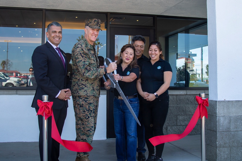 Starbucks opens on Camp Pendleton