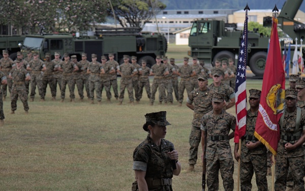 1st Marine Aircraft Wing Re-activates Marine Wing Support Squadron 174 After 27 Years