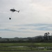 Local Farmer seeds TRACEN Petaluma by helicopter