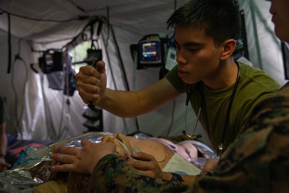 3rd Medical Battalion conducts Role 2 medical training