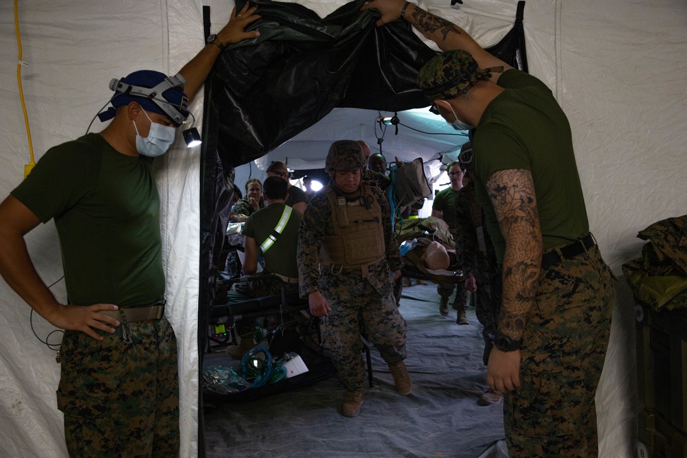 3rd Medical Battalion conducts Role 2 medical training