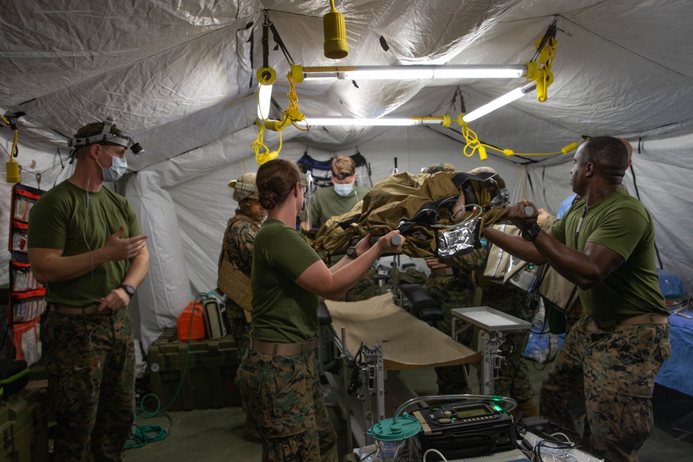 3rd Medical Battalion conducts Role 2 medical training