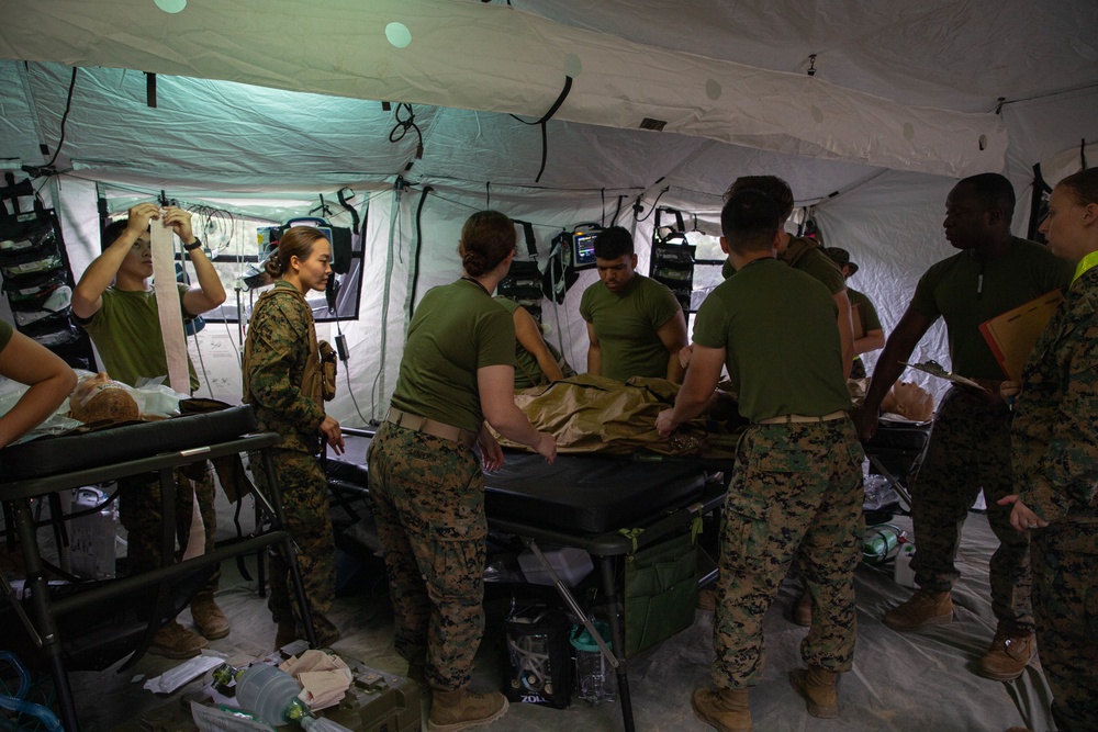 3rd Medical Battalion conducts Role 2 medical training