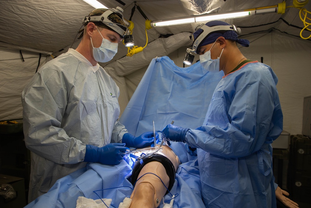 3rd Medical Battalion conducts Role 2 medical training