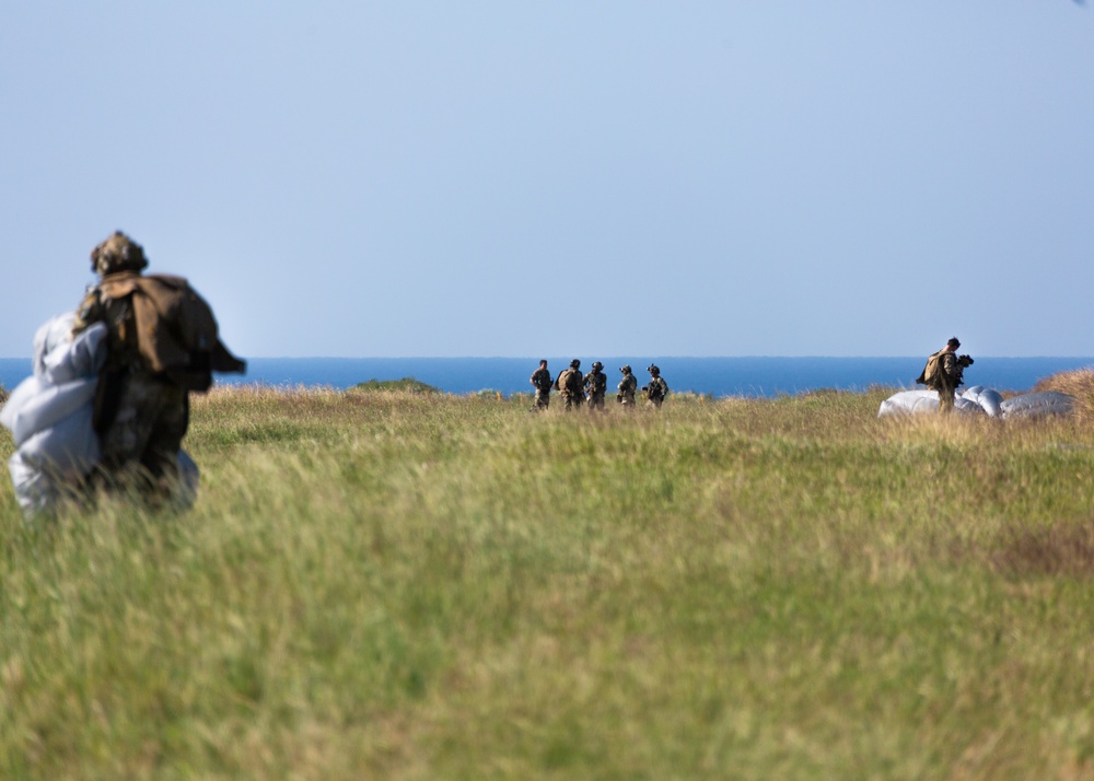 Special Forces Battalion Wide Airborne Jump