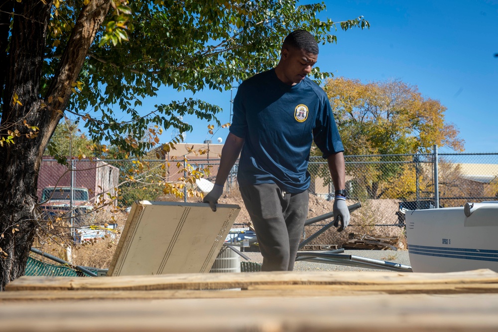USS Constitution participates in Navy week