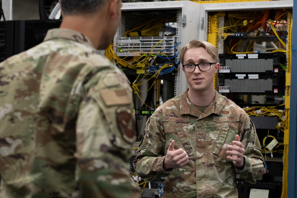 COMPACAF visits Yokota's 374th CS
