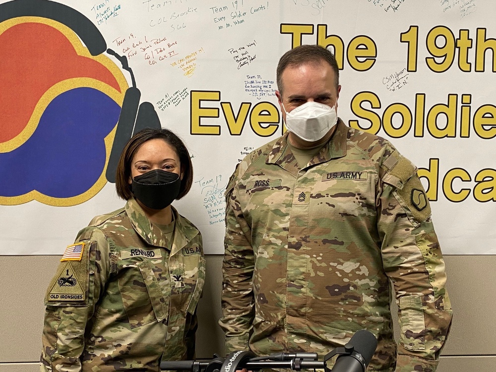 403rd AFSB commander appears on 19th ESC “Every Soldier Counts” podcast