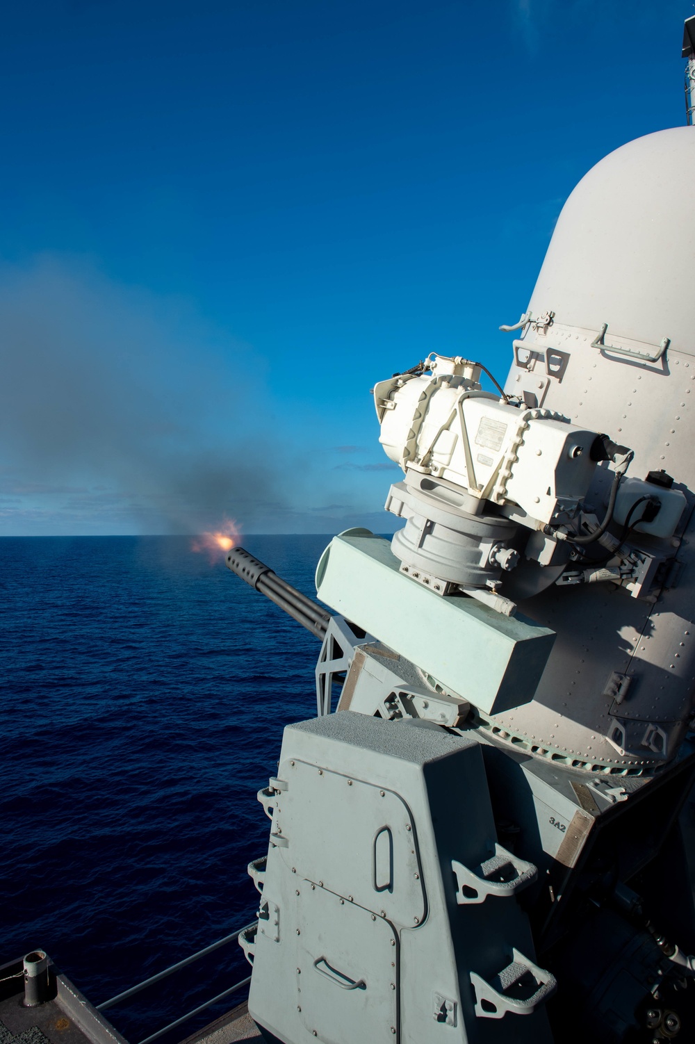 USS Carl Vinson (CVN 70) Conducts CIWS Fire