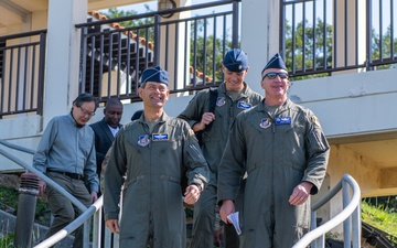 PACAF Leadership visits the 18th Wing