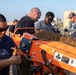 Sandbag Machine at Camp Lemonnier