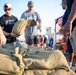 Sandbag Machine at Camp Lemonnier
