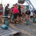 Sandbag Machine at Camp Lemonnier