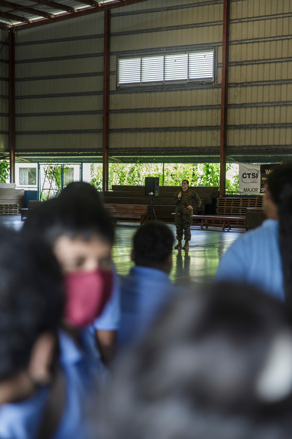 Military Introduction Assembly in Palau