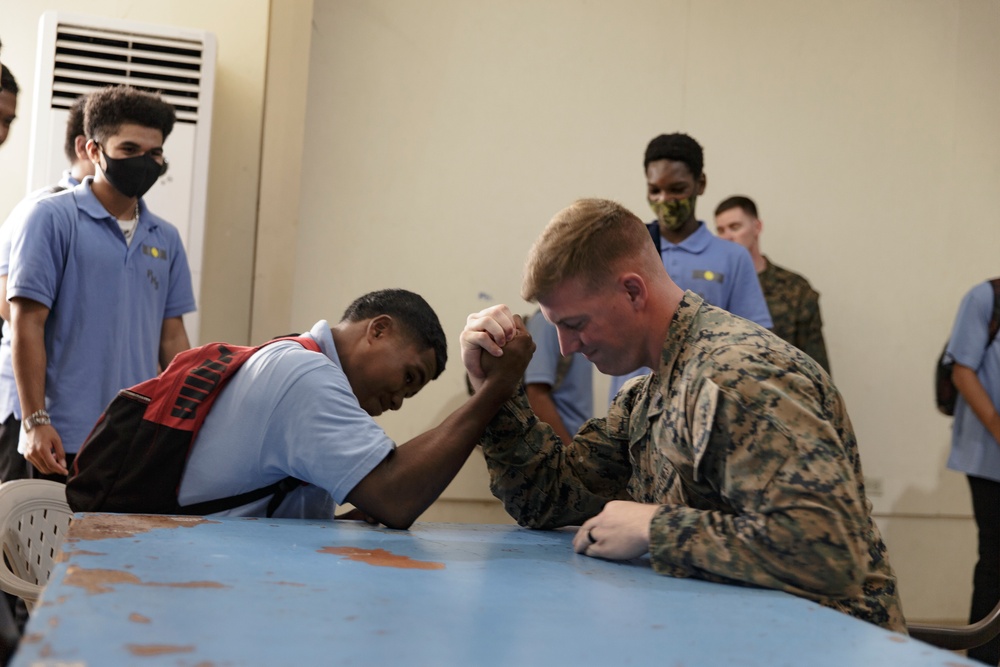 Military Introduction Assembly in Palau
