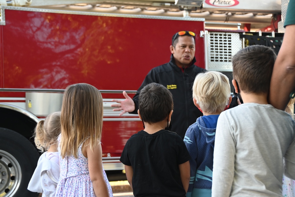 NAVSTA Rota Celebrates Fire Prevention Week with Fire Safety Information and Comradery