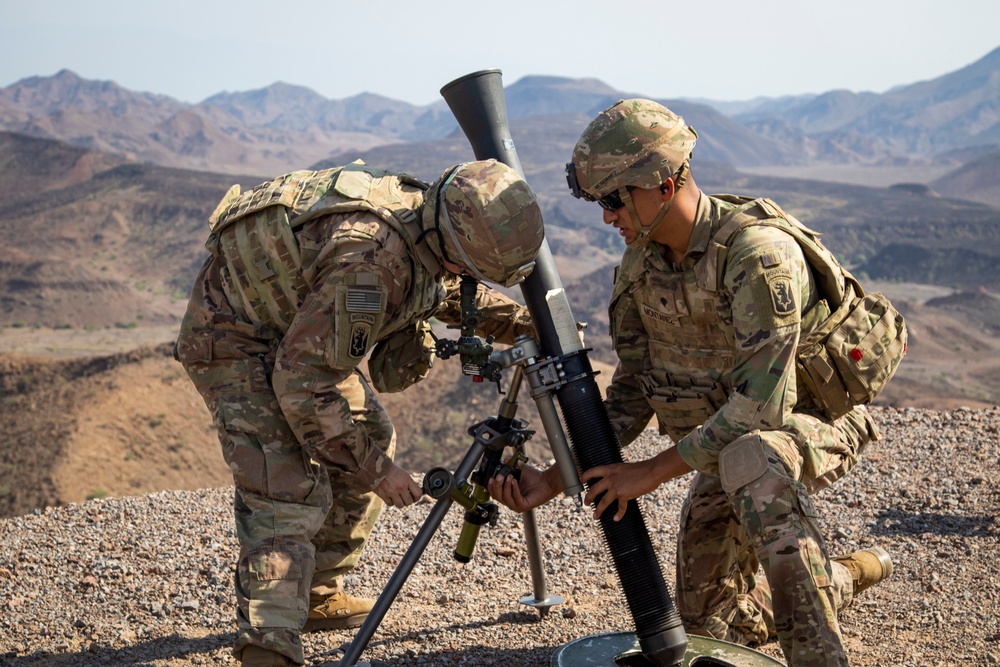Fire Support Team uses digital fires for mortar live-fire