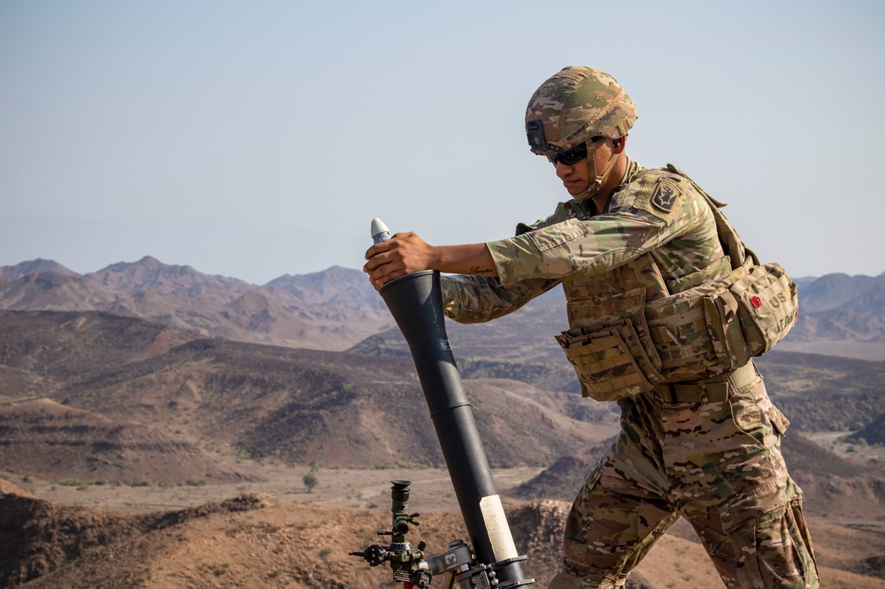 Fire Support Team uses digital fires for mortar live-fire