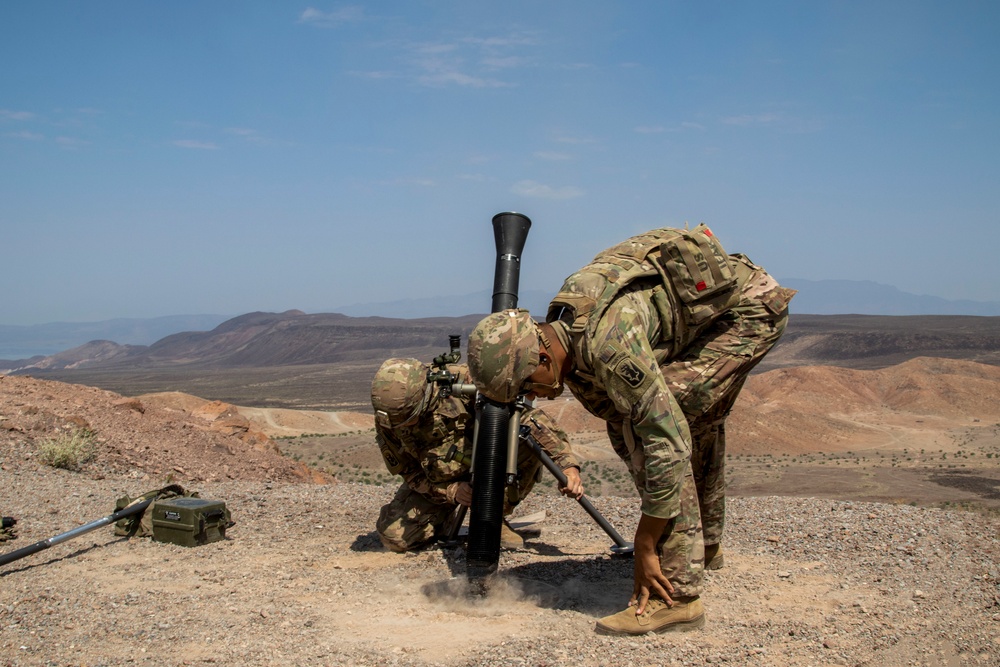 Fire Support Team uses digital fires for mortar live-fire
