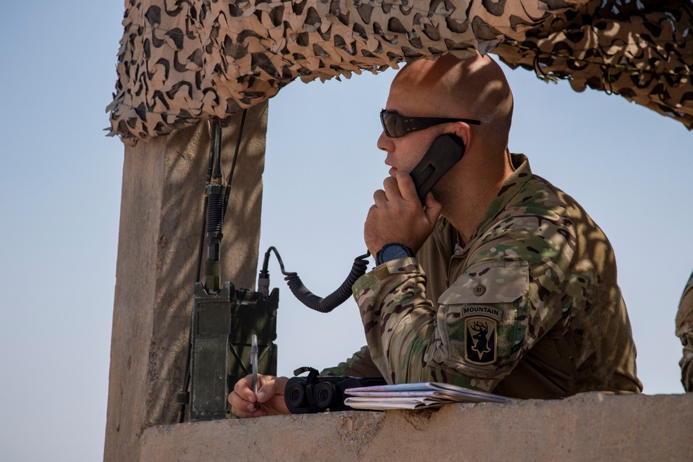 Fire Support Team uses digital fires for mortar live-fire