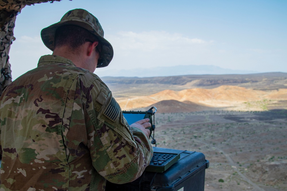 Fire Support Team uses digital fires for mortar live-fire