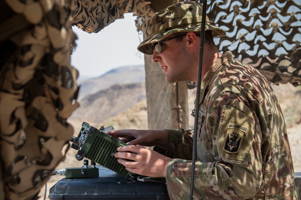 Fire Support Team uses digital fires for mortar live-fire