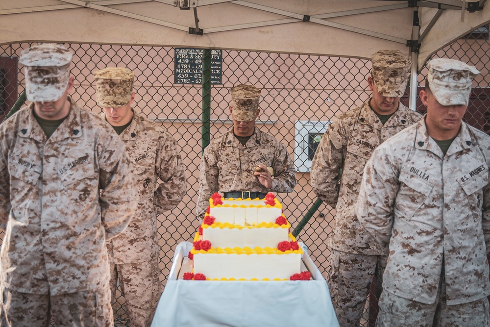 TF 51/5th MEB celebrates the Marine Corps 246th birthday