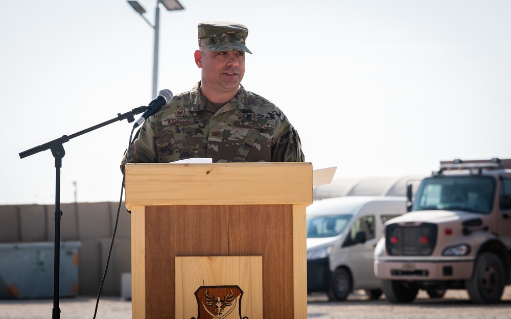 DVIDS - Images - 378th EMDG change of command [Image 6 of 6]