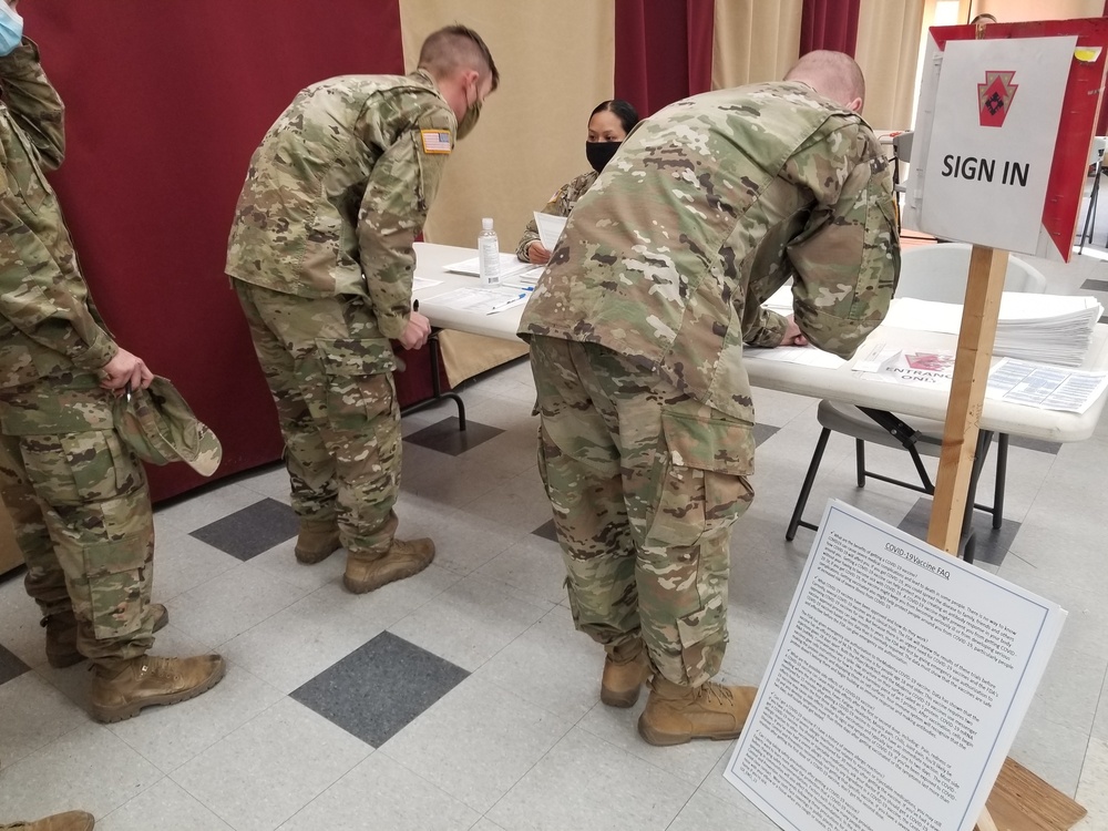 213th RSG leads the way with vaccination event