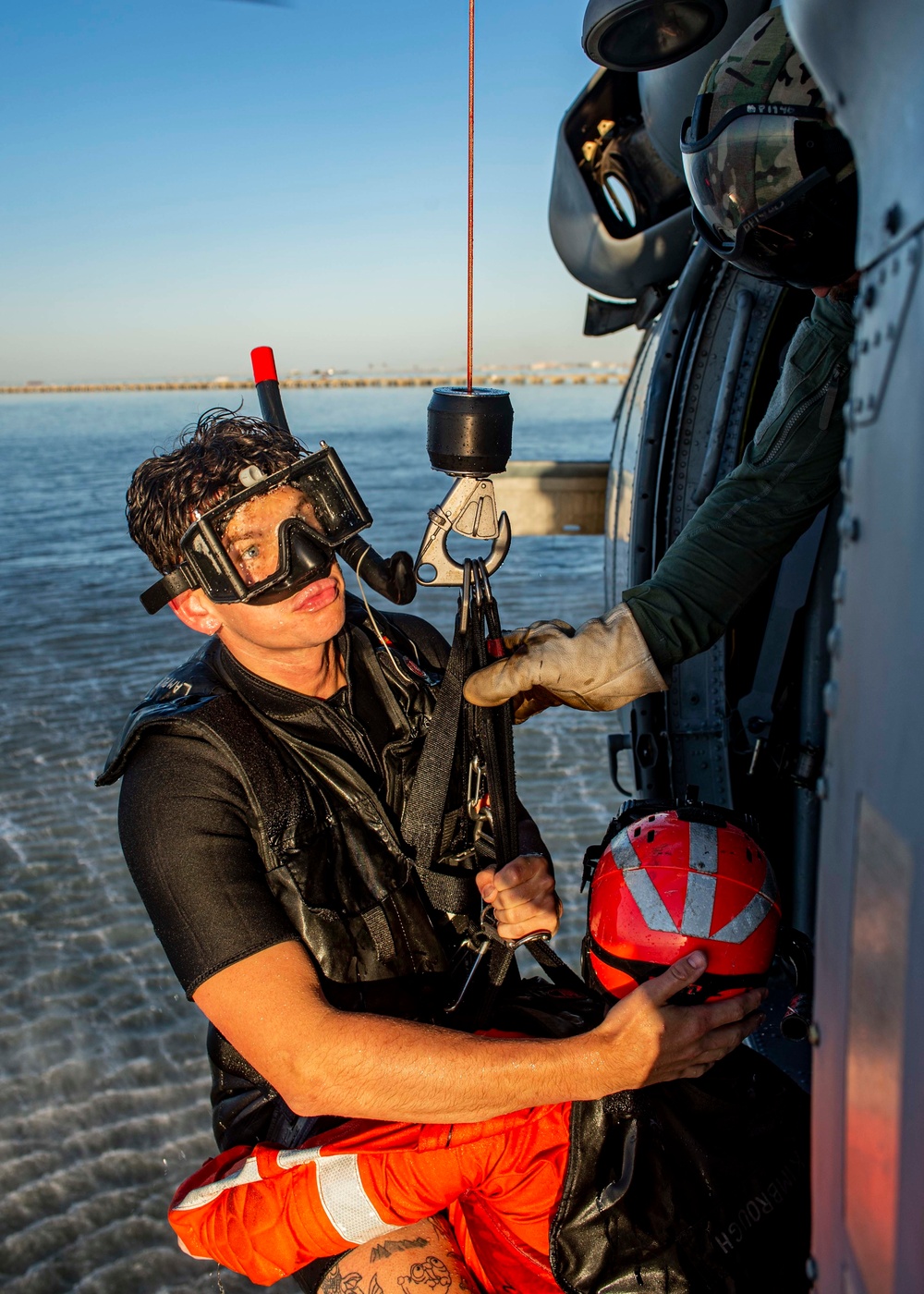 Rescue Swimmer Practice