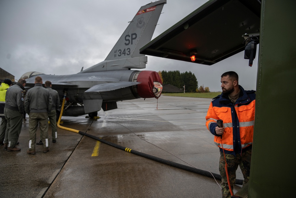 Spangdahlem ACE Airmen integrate with German Air Force during Castle Forge