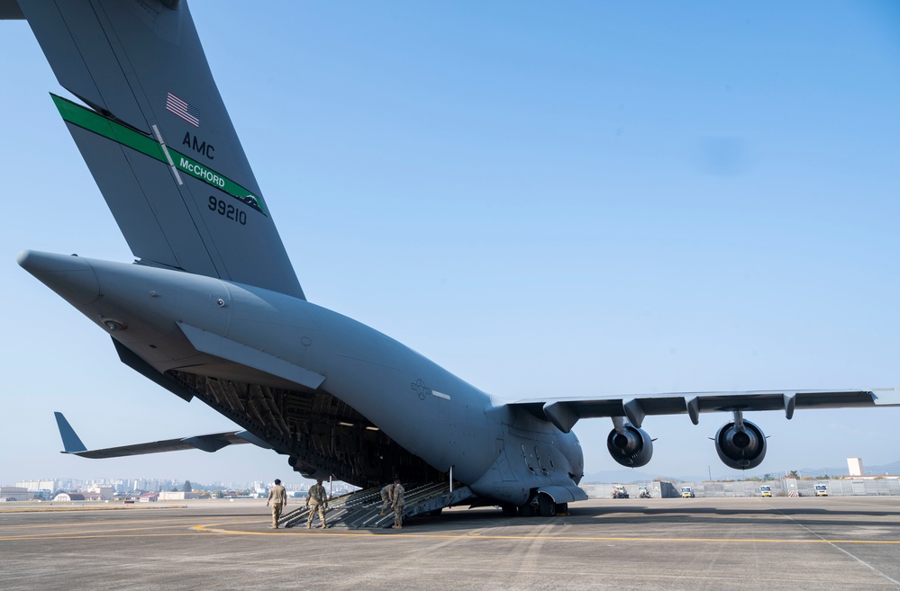 62d Airlift Wing provides global mobility for 14th Fighter Squadron