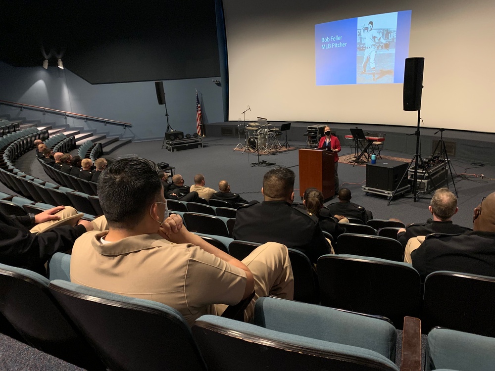 NAS Oceana Chief Petty Officer Selects visit Hampton Roads Naval Museum