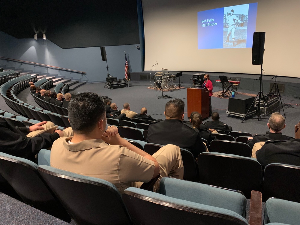 NAS Oceana Chief Petty Officer Selects visit Hampton Roads Naval Museum