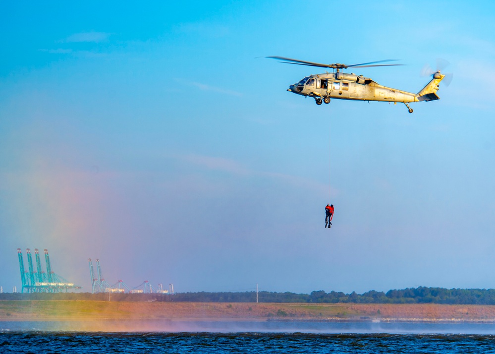 Sailors Practice SAR