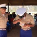 Recruiting station Frederick cake cutting ceremony