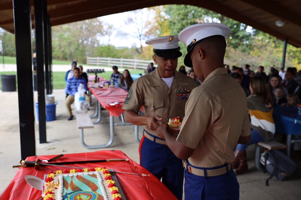 Passing of the cake