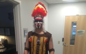 SATOPS NCO Celebrates native American Roots