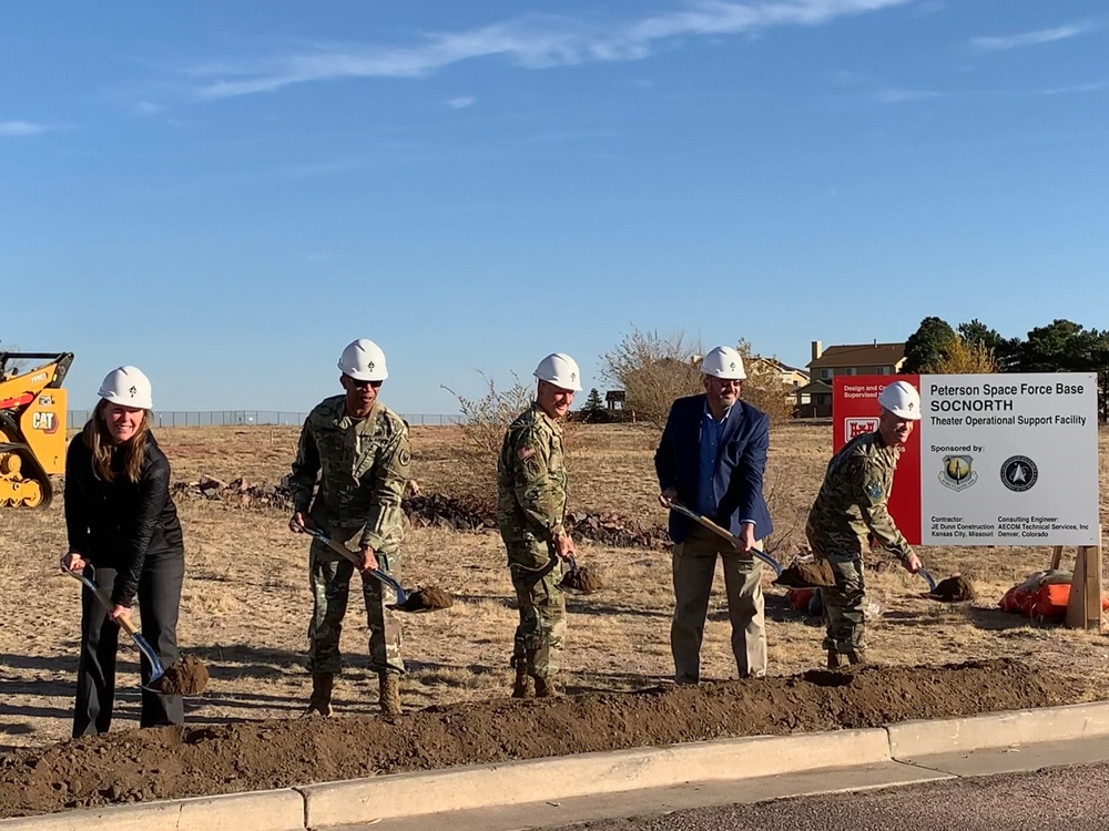 SOCNORTH HQ Groundbreaking on Peterson SFB